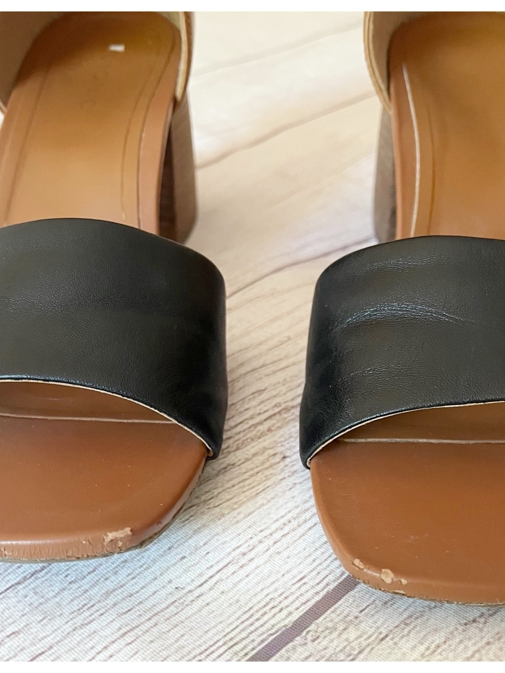 Vionic Chardonnay chunky heel sandals sz 10 - Picture 4 of 10